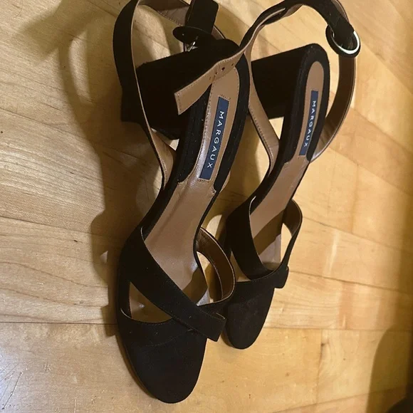 Margaux Black City Sandals - Picture 2 of 5